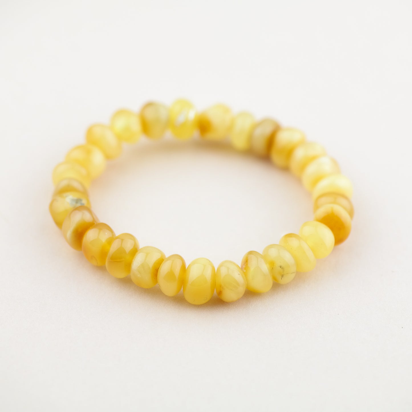 Natural amber bracelets for kids