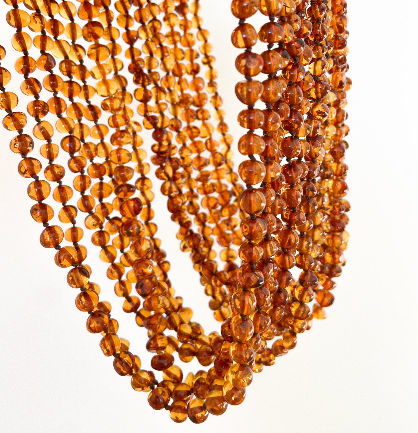 Chic amber necklaces for all family