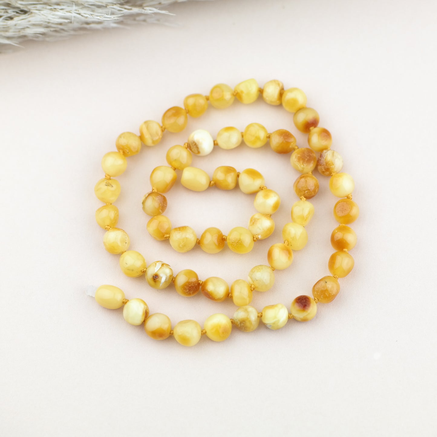 Butterscotch amber necklaces