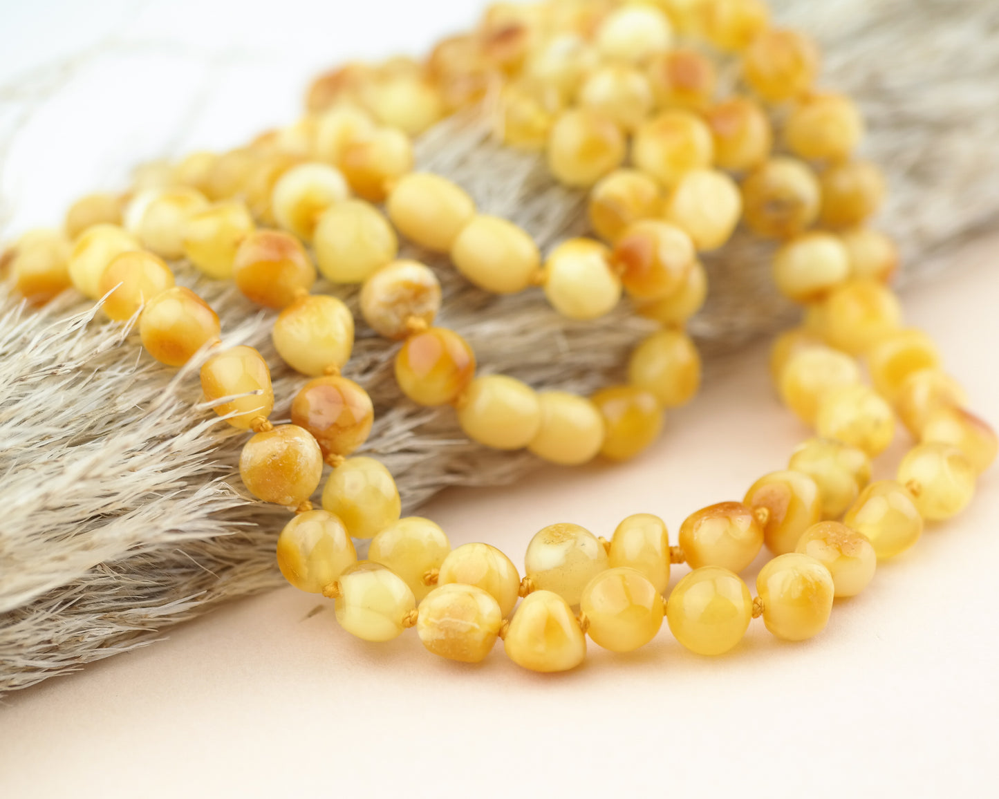 Butterscotch amber necklaces
