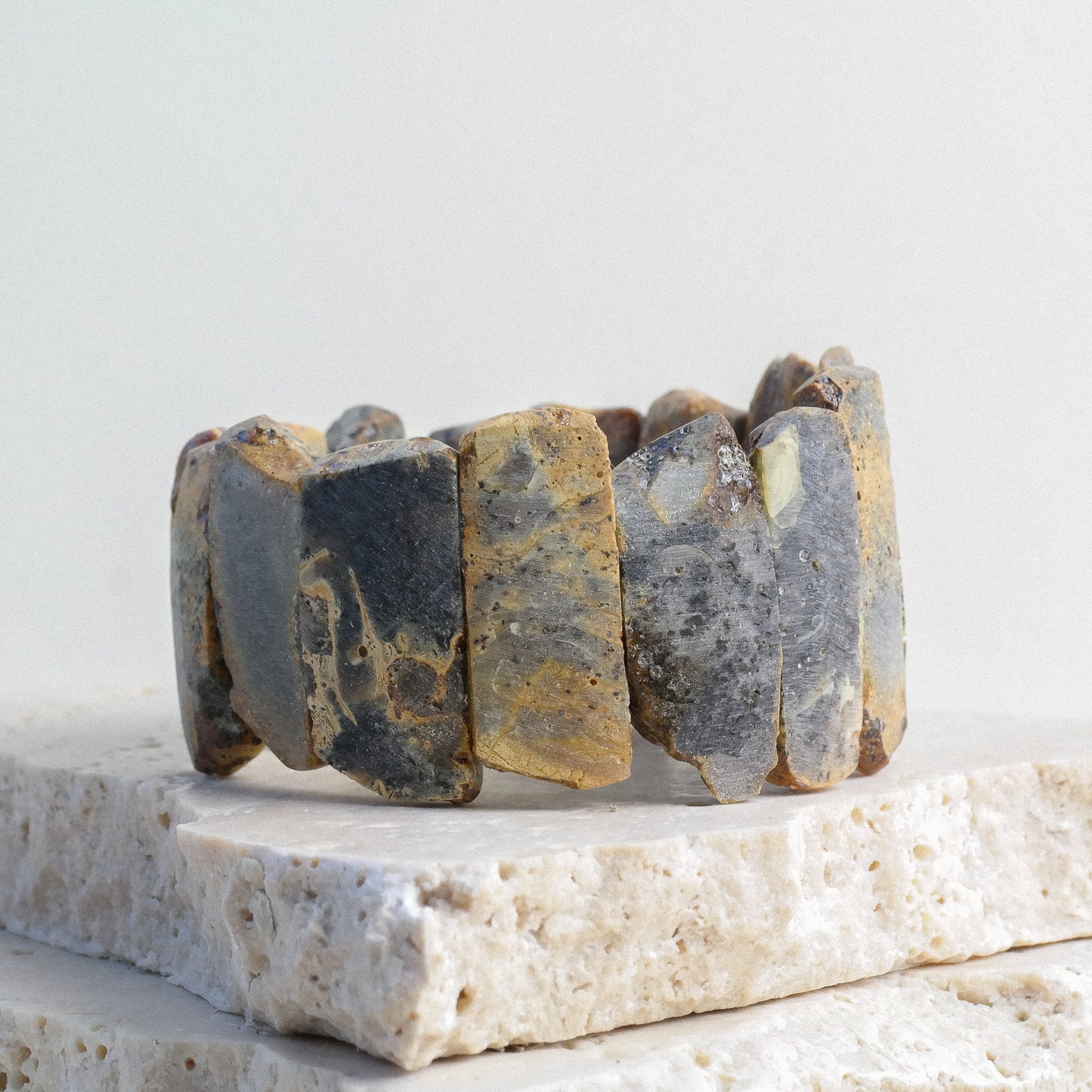 Beautiful raw amber bracelet