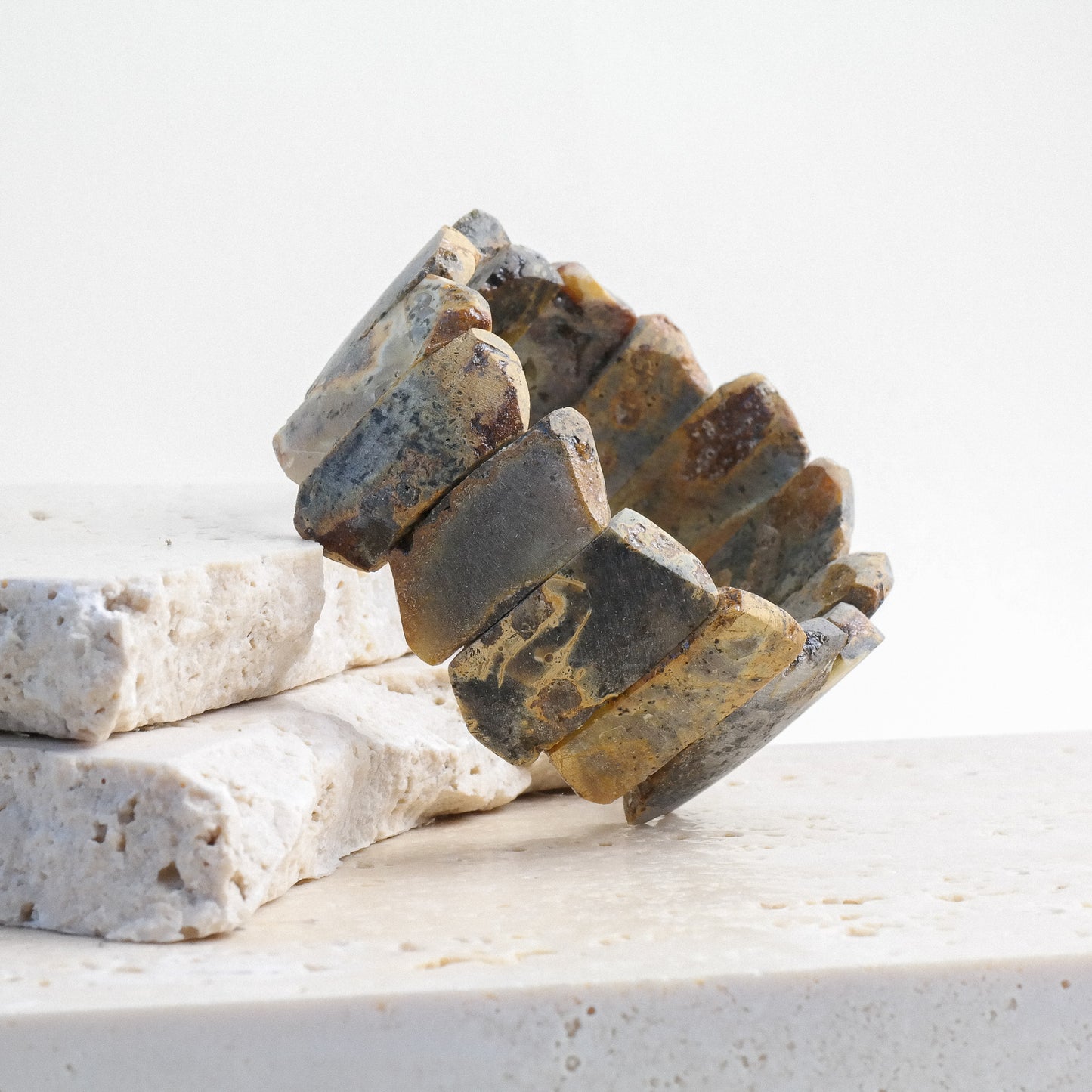 Beautiful raw amber bracelet