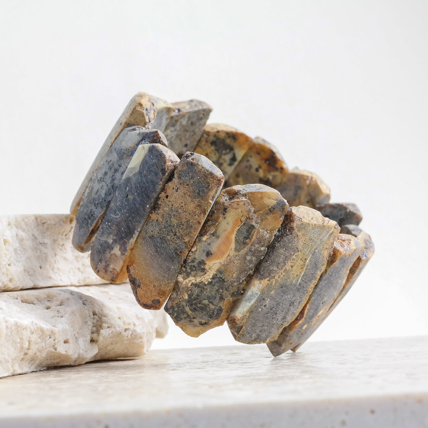 Beautiful raw amber bracelet