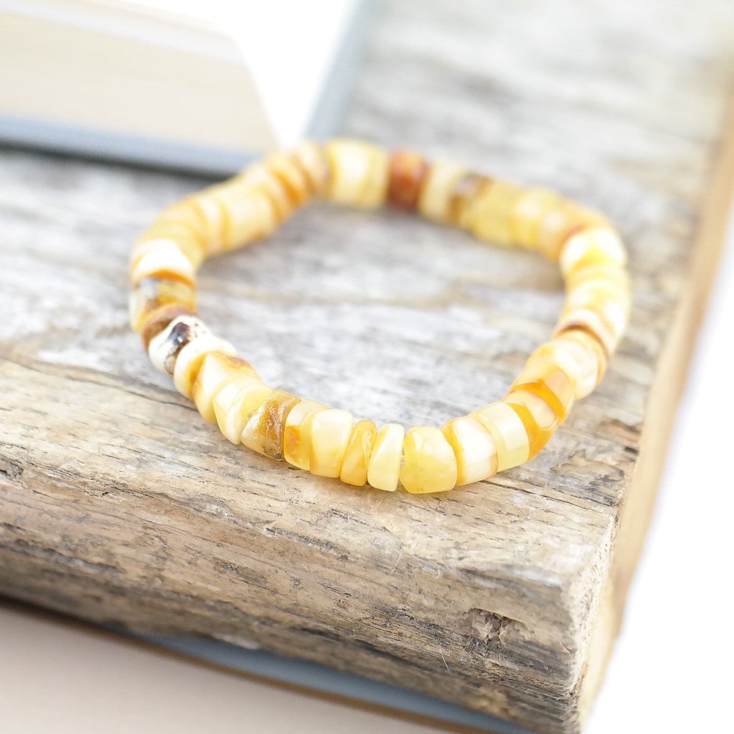Butterscotch amber bracelet