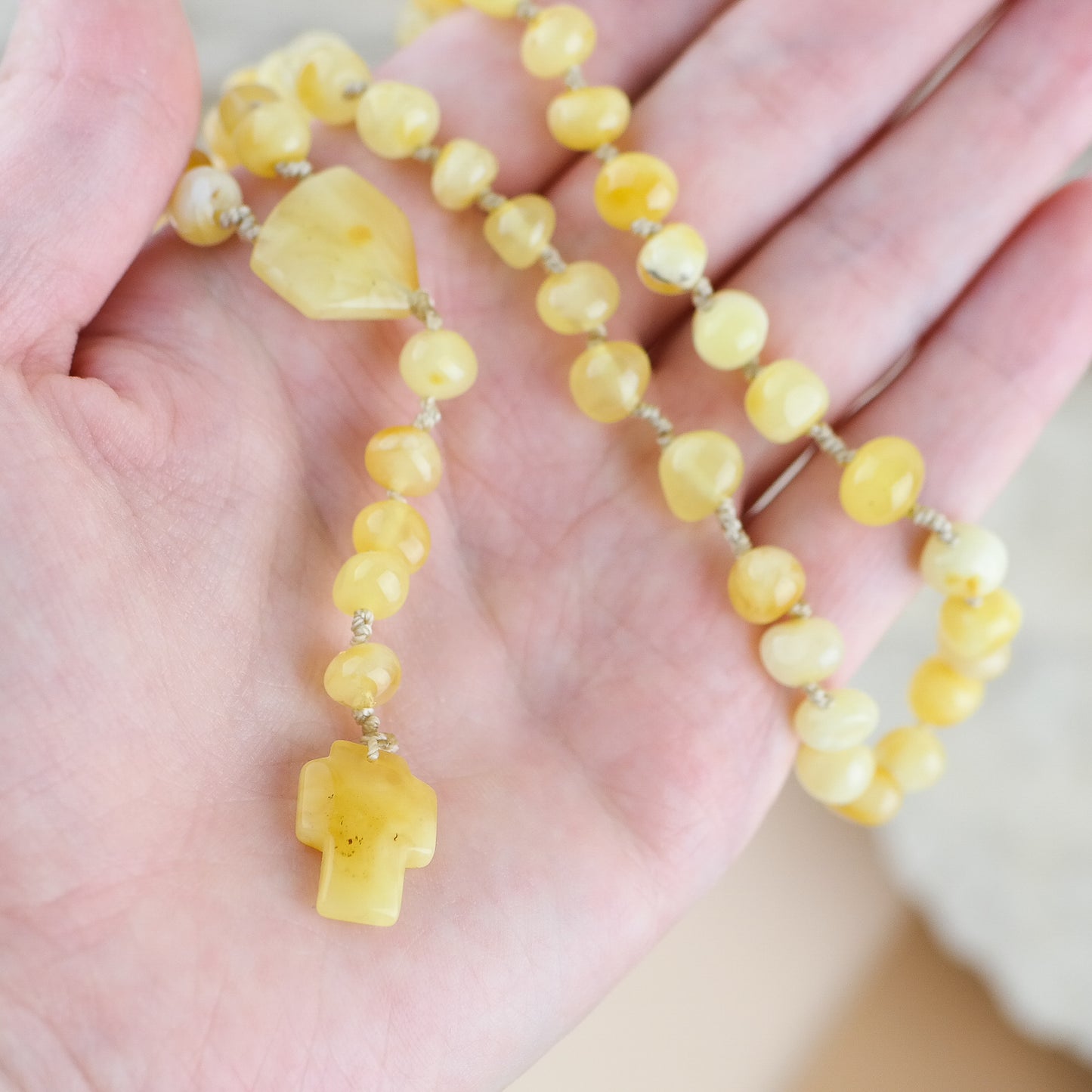 Baltic amber butterscotch rosaries