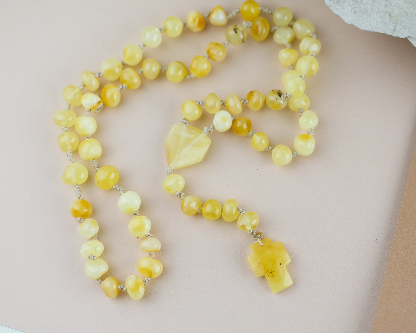 Baltic amber butterscotch rosaries