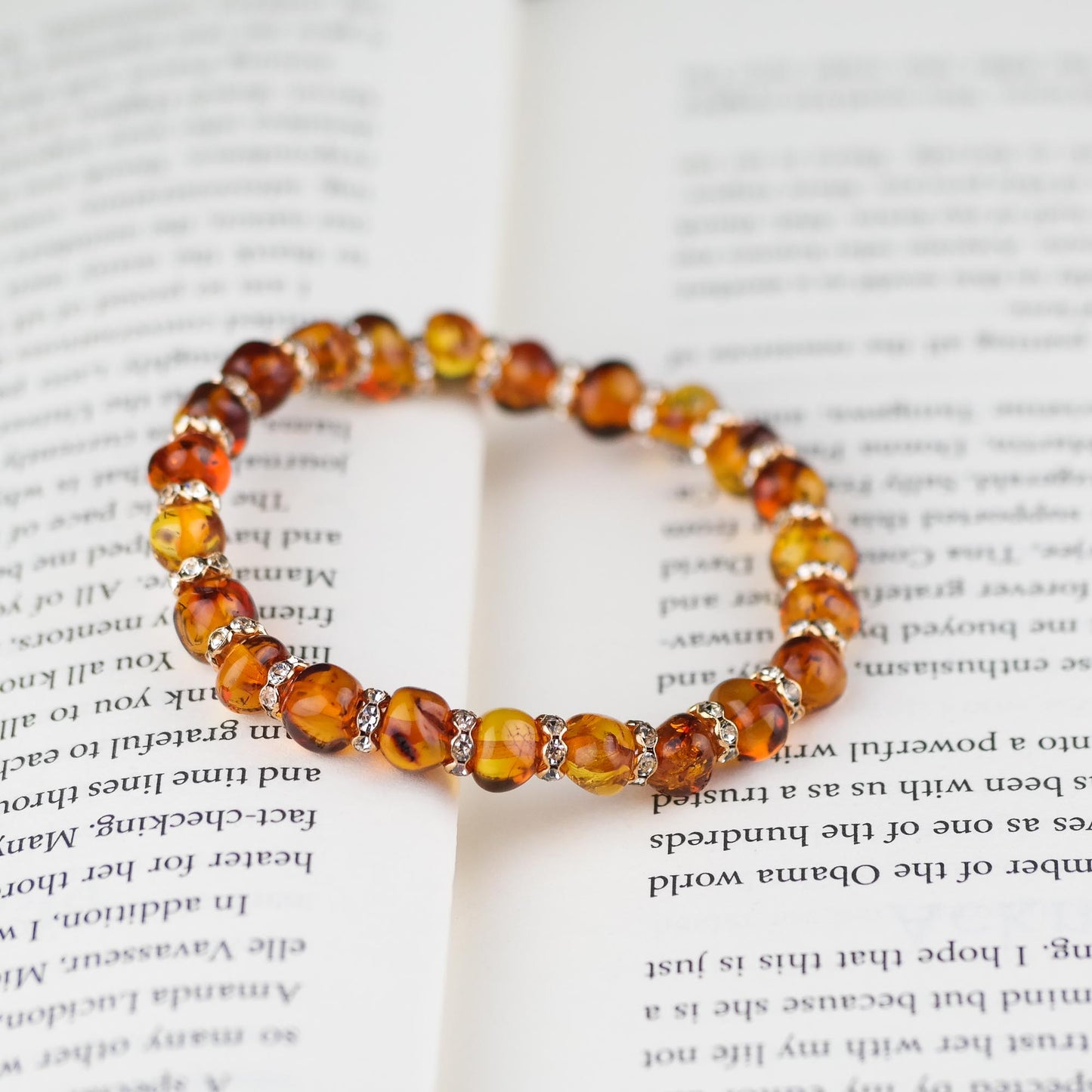 Stunning amber bracelets for women