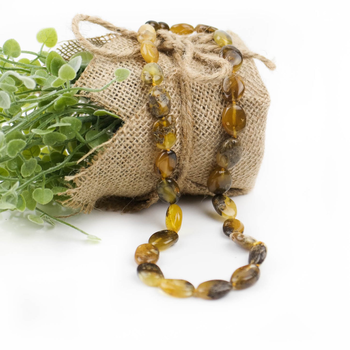 Beautiful handmade necklaces from natural Baltic amber