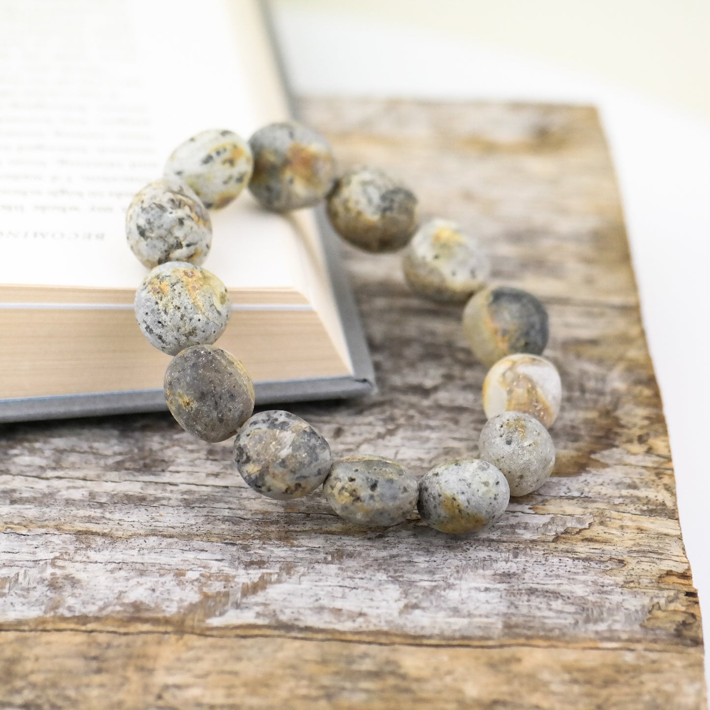 Unique amber bracelet for women