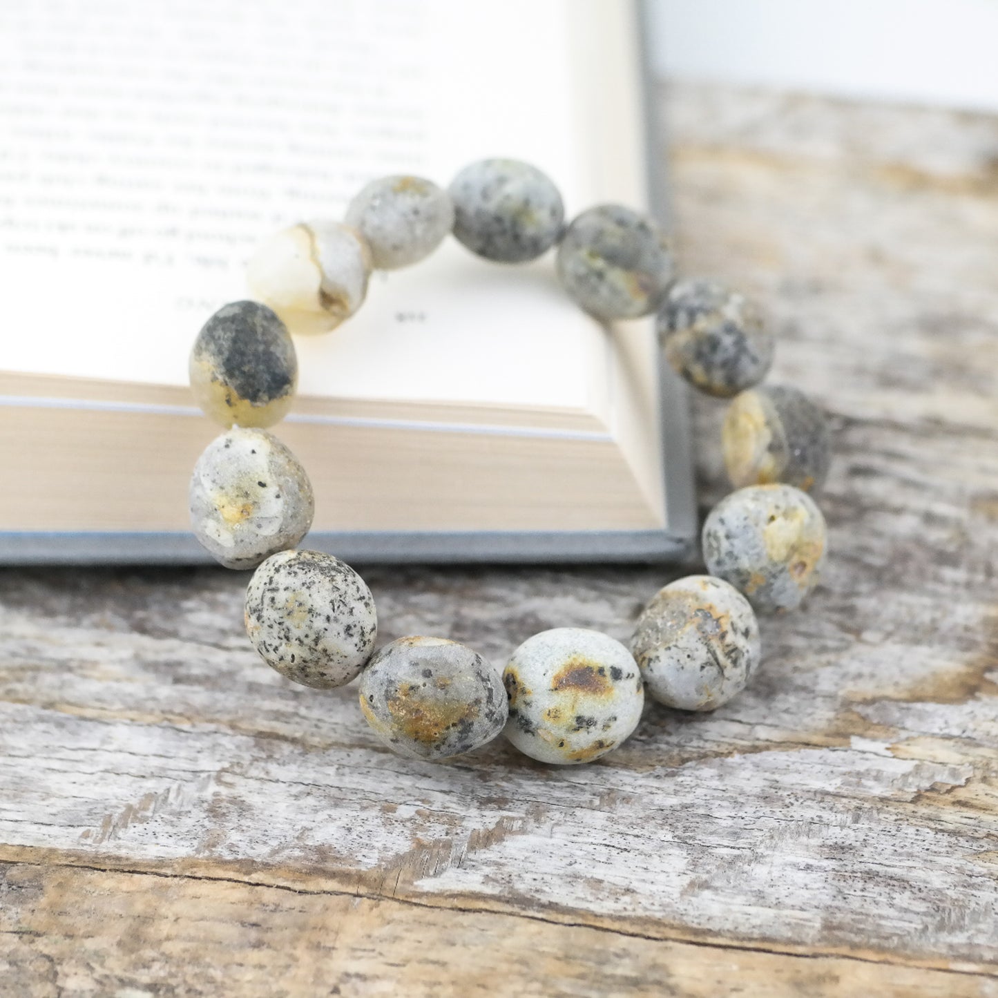Unique amber bracelet for women