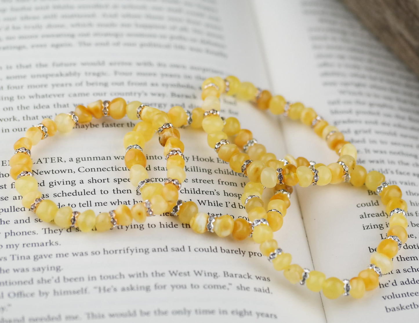 Stunning amber bracelets for women