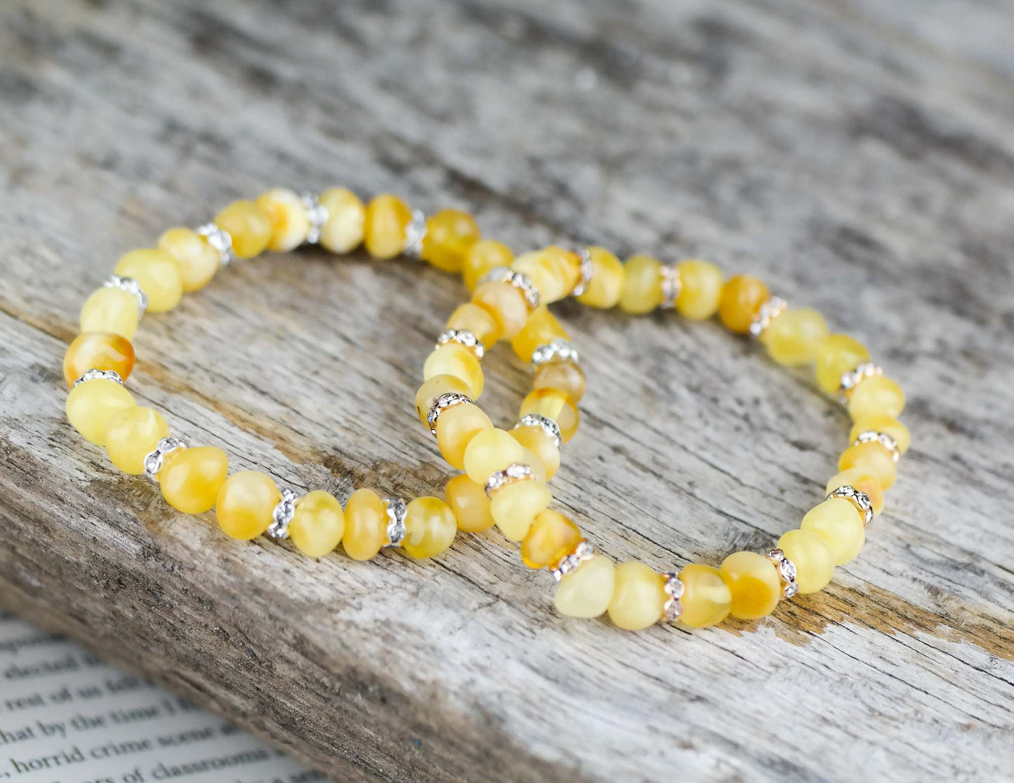 Stunning amber bracelets for women