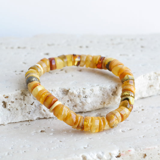 Baltic amber bracelet for men and women