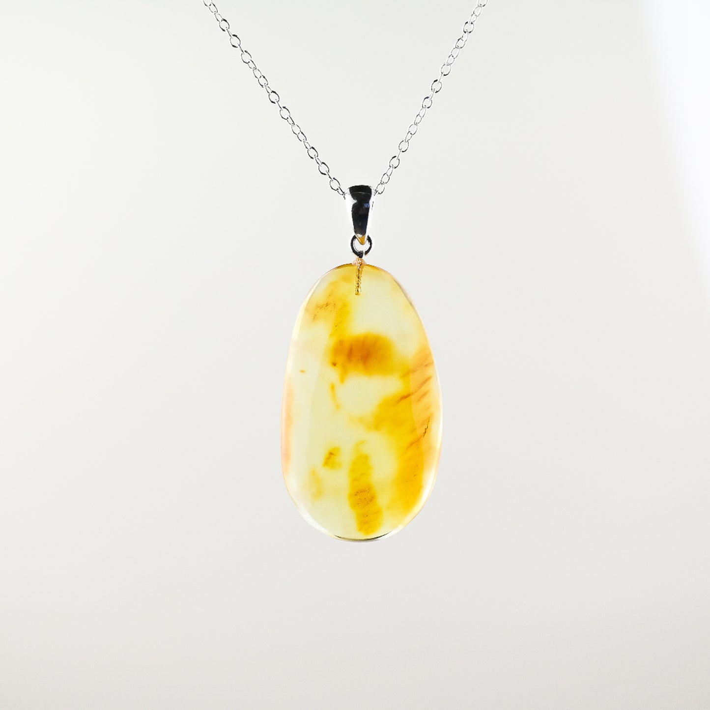 Beautiful amber pendant