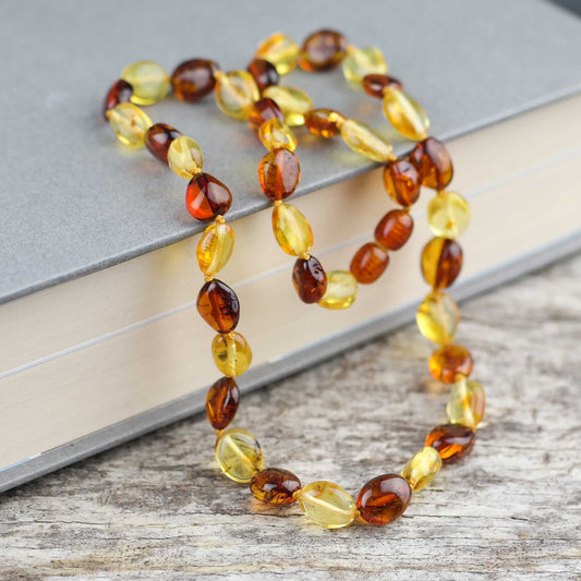 Baltic amber necklace for women