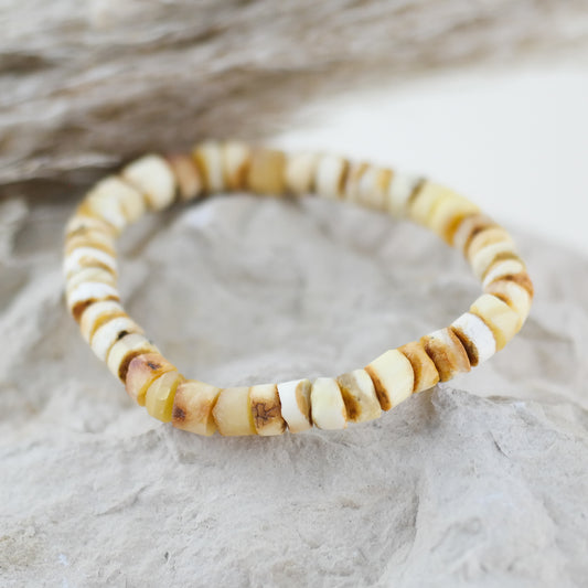 Raw butterscocth amber bracelet