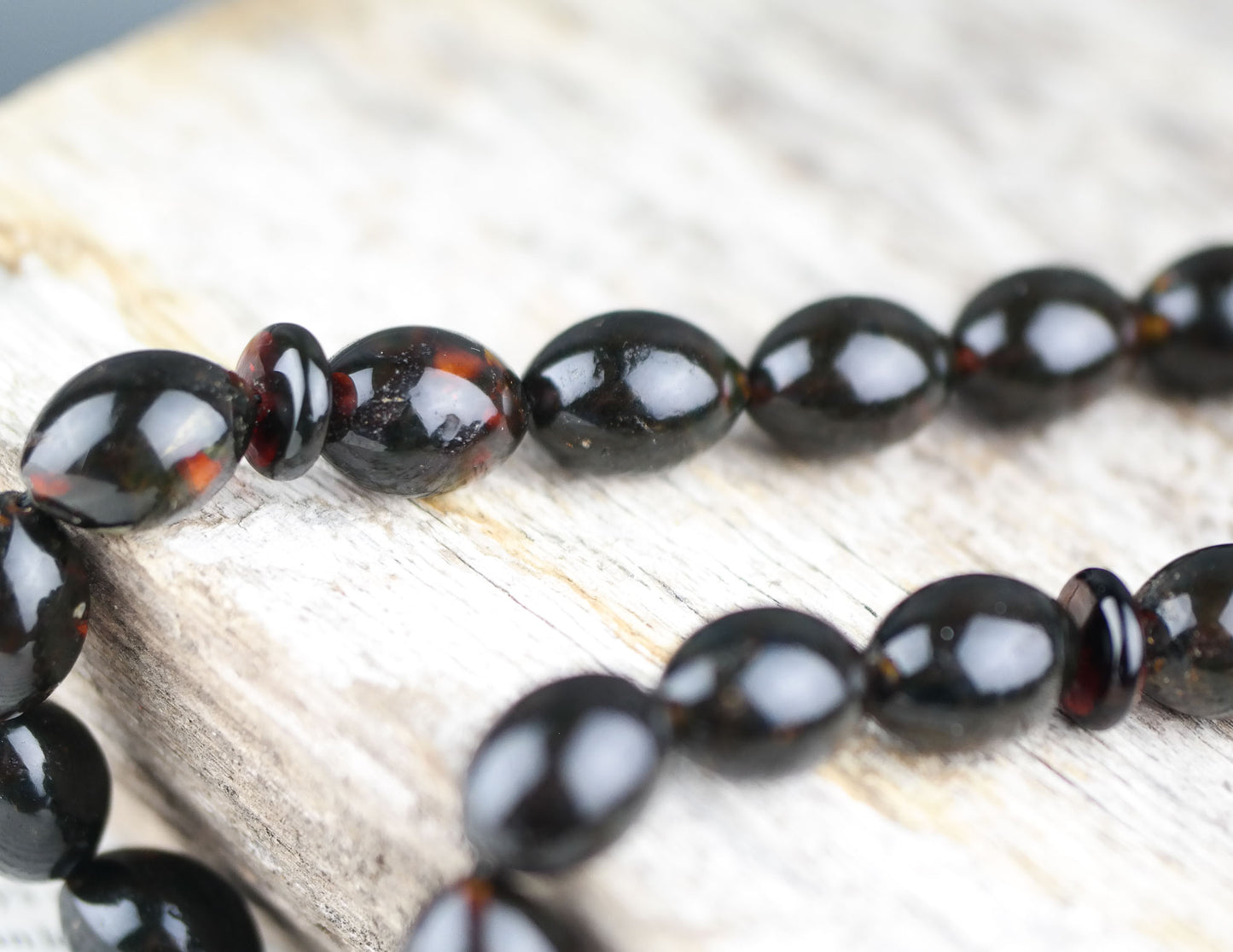 Islamic Prayer from pressed Baltic amber beads