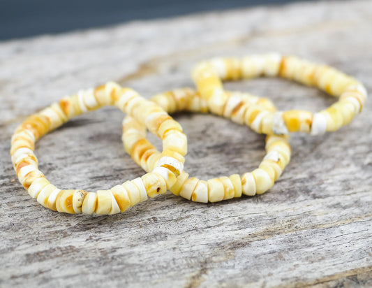 Butterscotch amber bracelets