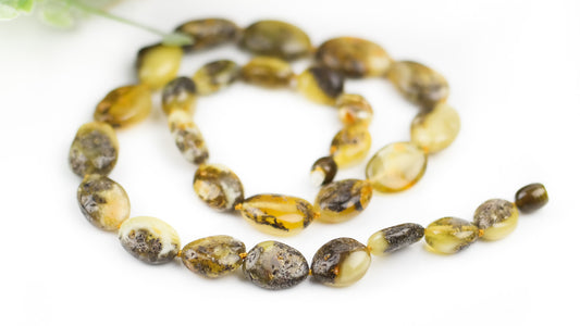 Beautiful handmade necklaces from natural Baltic amber